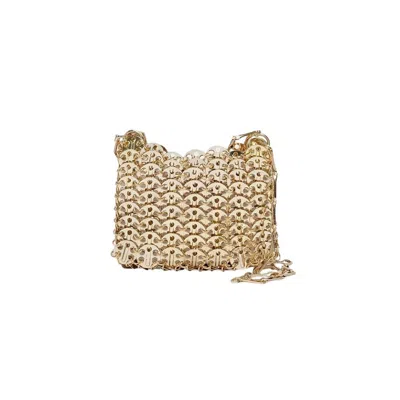 Rabanne 1969 Nano Handbag In Metallic
