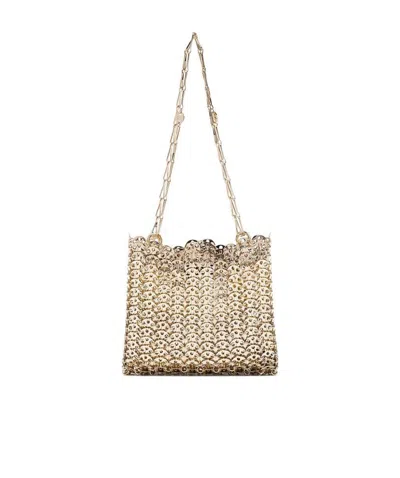 Rabanne 1969 Nano Shoulder Bag In Nude