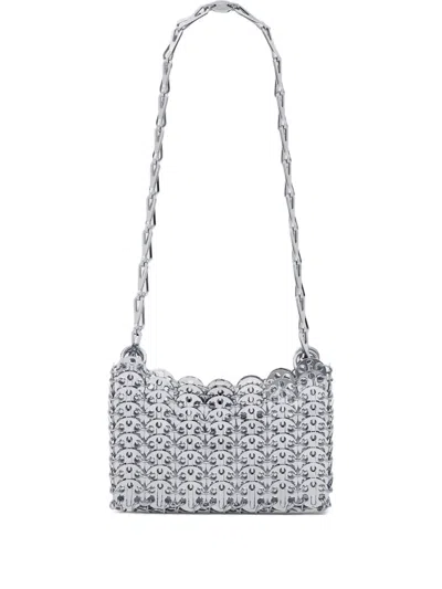 Rabanne 1969 Nano Shoulder Bag In Gray