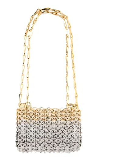 Rabanne 1969" Nano Skyline Bag In Gray