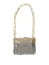 Rabanne 1969 Nano Skyline Degrade Shoulder Bag In Multicolour