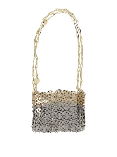 Rabanne 1969 Nano Skyline Degrade Shoulder Bag In Multicolour