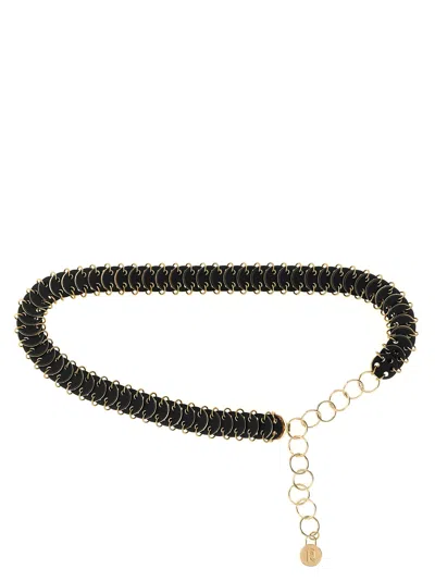 Rabanne 1969 Reversible Belt In Multi