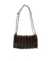 Rabanne 1969 Shoulder Bag In Black