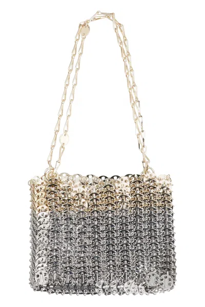 Rabanne 1969 Shoulder Bag In Silver