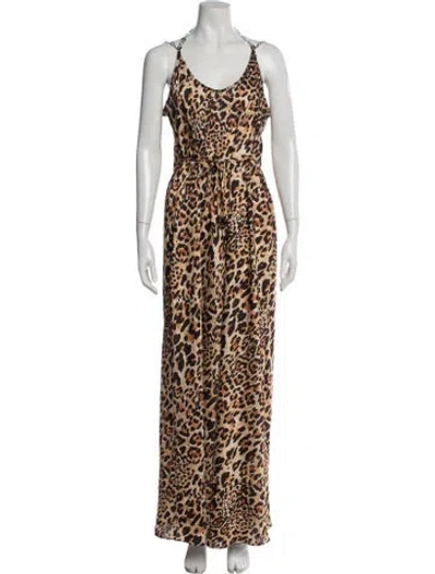 Pre-owned Rabanne 2022 Long Dress In Neutral