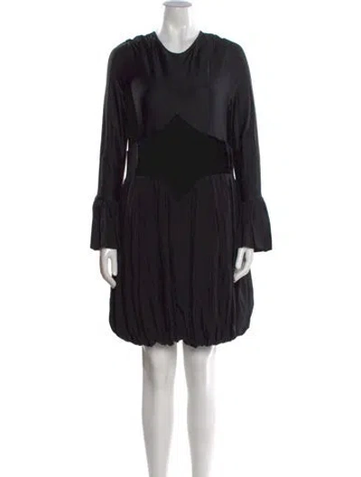 Pre-owned Rabanne 2022 Mini Dress In Black