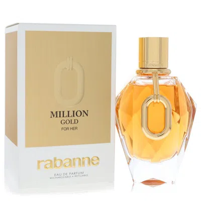 Rabanne 2pcs Combo Gift Set Paco  Million Gold By Paco  Eau De Parfum Refillable Spray 3 oz Fo In Yellow