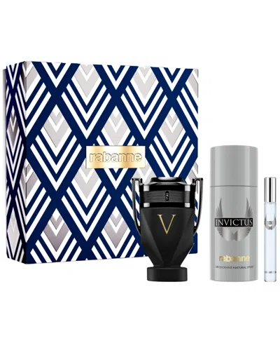 Rabanne 3-pc. Invictus Victory Absolu Gift Set In Transparent