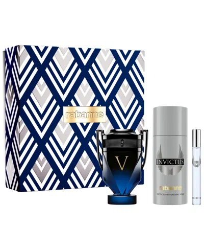 Rabanne 3-pc. Invictus Victory Elixir Gift Set In Multi