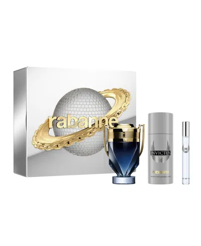 Rabanne 3-piece Invictus Parfum Gift Set In No Color