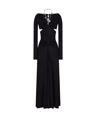Rabanne A Shoulder-length Dress In Black
