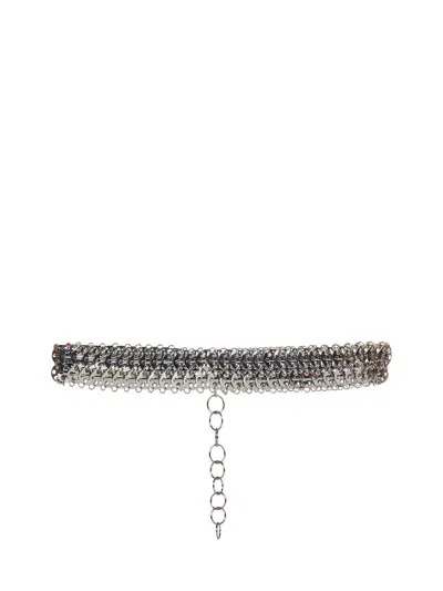 Rabanne Accessories In Metallic