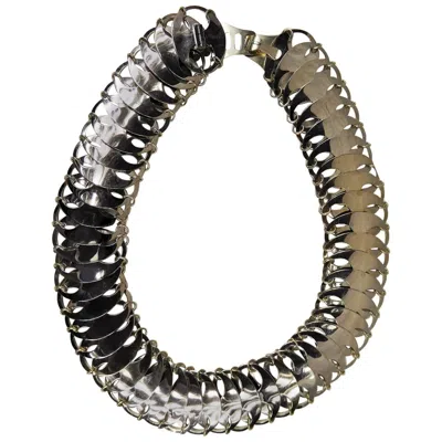 Pre-owned Rabanne An Early Paco  Couture Metallic Belt Circa 1970/1980 In Black