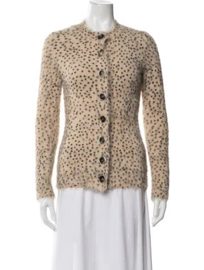 Pre-owned Rabanne Animal Print Jacket In Neutrals