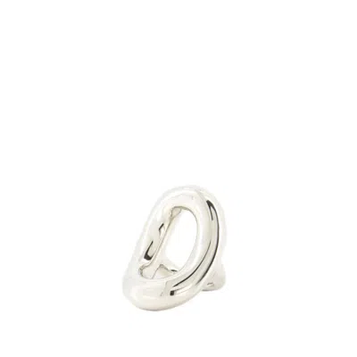 Rabanne Anneau Ring - Brass - Silver In Not Applicable