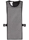 Rabanne Apron Stud-embellished Wool Top