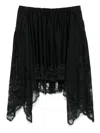 Rabanne Asymmetric Mini Skirt