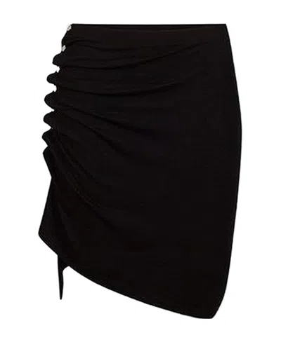 RABANNE PACO RABANNE JUPE ASYMMETRICAL SKIRT