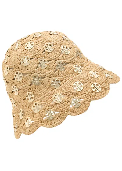 RABANNE RABANNE AUTRES RAFFIA BUCKET HAT