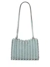 Rabanne Structured Shoulder Bag In Silver
