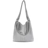 Rabanne Chainmail Tote Bag In Metallic
