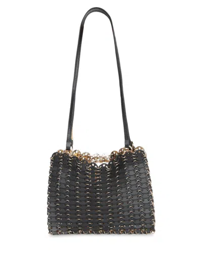 Rabanne Shoulder Bag In Black