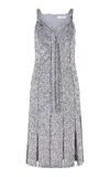 Rabanne Beaded Knee-length Dress In Silver