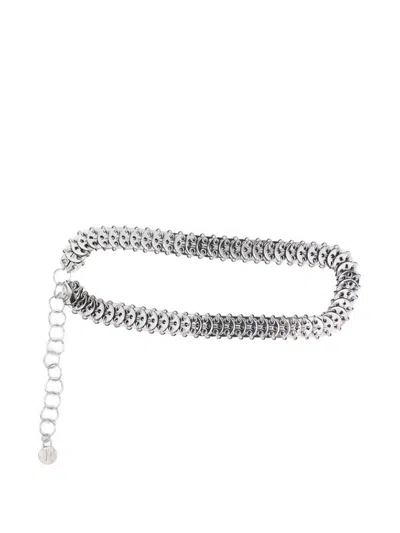 Rabanne Belt Crafted From Silver-tone Chain
