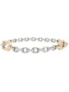 Rabanne Xl Link Belt In M Silver Gold