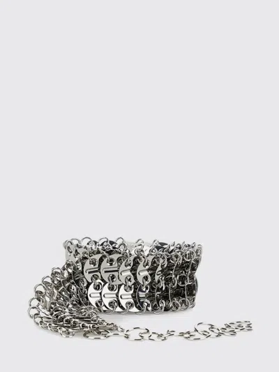 Rabanne Belt Woman  In Metallic