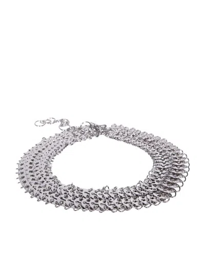 Rabanne Belts In Grey