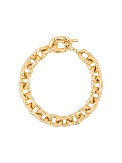 Rabanne Xl Link Neck In Gold