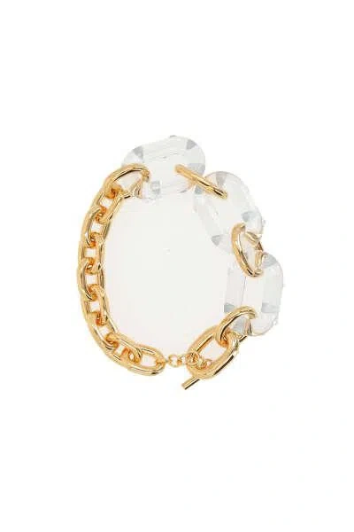 Rabanne Bijoux In Gold+crystal