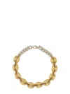 Rabanne Two-tone Chain Link Necklace In Gold/silver