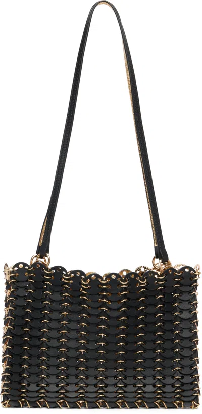 Rabanne Black & Gold 1969 Flip Reversible Bag