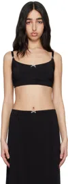 Rabanne Stretch Viscose Midi Skirt In P001 Black