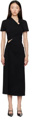 Rabanne Black Piercing Maxi Dress