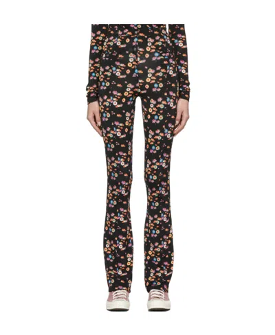 Rabanne Black Printed Casual Pants