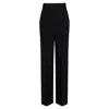 Rabanne Black Suits Pants In Wool Grain De Poudre