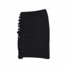 Rabanne Asymmetric Draped Mini Skirt