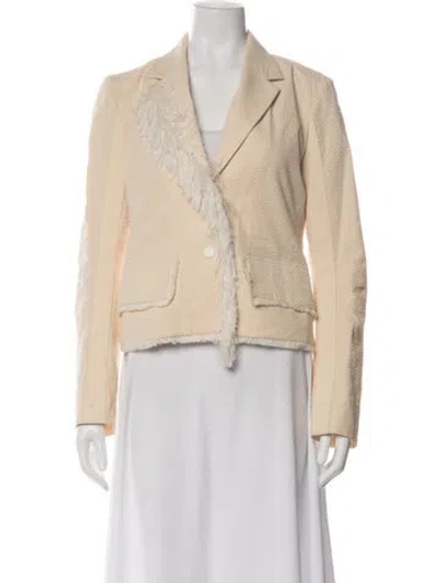 Pre-owned Rabanne Blazer In Neutral