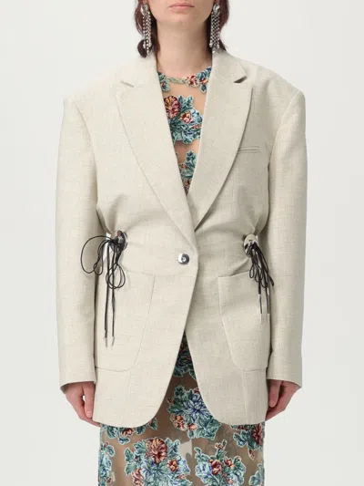 Rabanne Blazer  Damen Farbe Grau