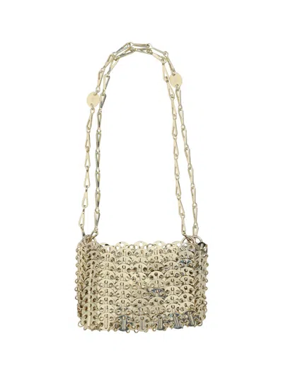 Rabanne Borsa Iconic 1969 Nano In Gold