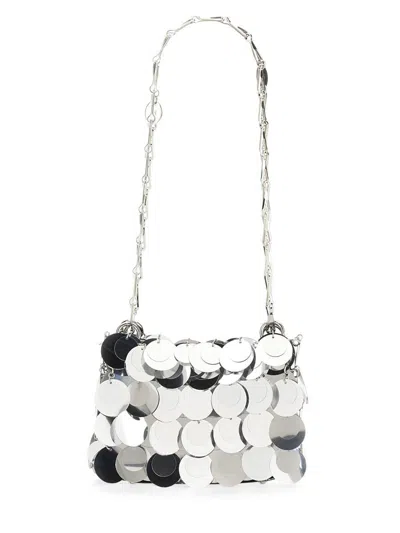 Rabanne Borsa "sparkle Nano" In Silver