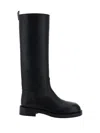 Rabanne Round Toe Knee-high Boots