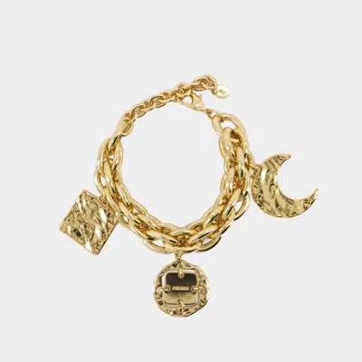 Rabanne Bracelet In Gold