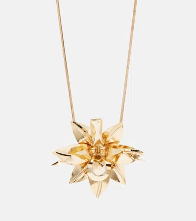Rabanne Brass Necklace In Gold
