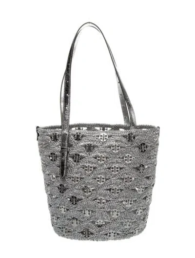 Pre-owned Rabanne Bucket Bag W/ Tags In Grey