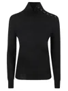 RABANNE BUTTONED SHOULDER JUMPER